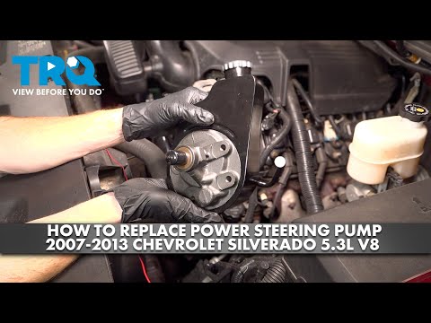 How to Replace Power Steering Pump 2007-2013 Chevrolet Silverado 1500 5.3L V8