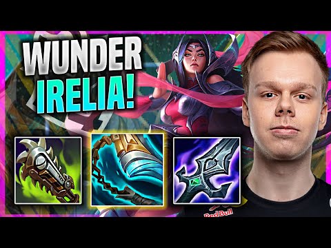 WUNDER IS SO CLEAN WITH IRELIA STRIDEBREAKER! - G2 Wunder Plays Irelia TOP vs Darius! | Season 11