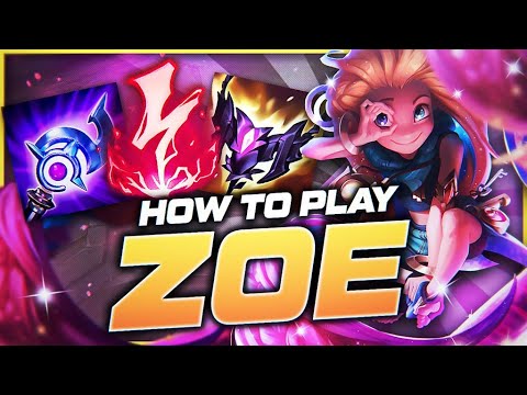 HOW TO PLAY ZOE SEASON 12 | BEST Build & Runes | Season 12 Zoe guide | League of Legends
