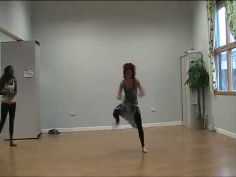 Saskia Bakayoko Dance Class Bristol 2012 extracts