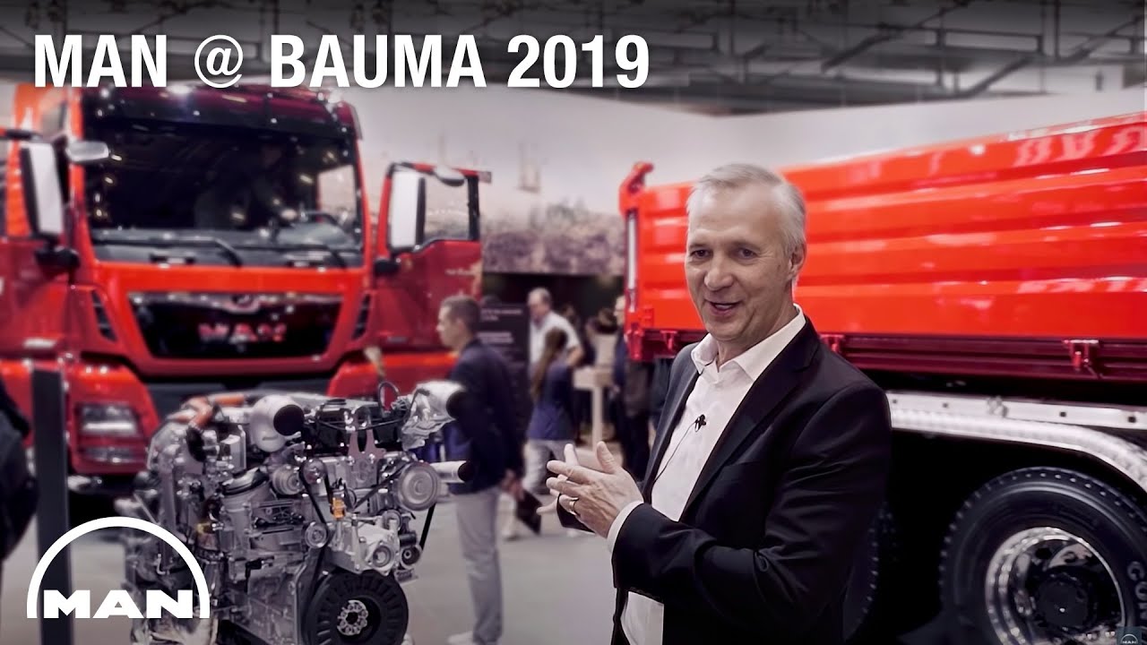 MAN bauma 2019: Göran Nyberg about future trends & MAN innovations | MAN Trucks & Bus