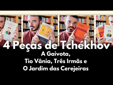 4 Peças de Tchékhov: A Gaivota, Tio Vânia, Três Irmãs e O Jardim das Cerejeiras | Diário de Leitura