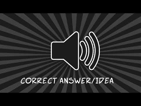 Correct Answer | Sound Effects (No Copyright)