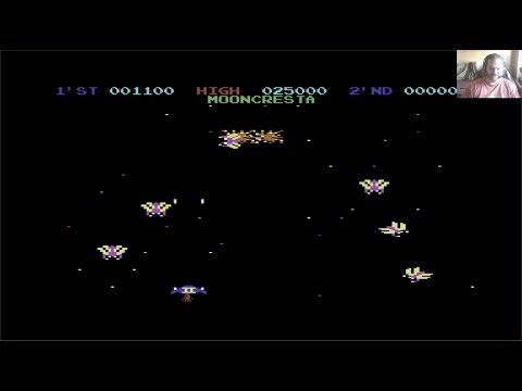 Lukozer Retro Game Review 361 - Moon Cresta - Commodore 64