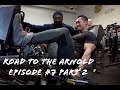 Long Wu IFBB Pro: Road to Arnold - Episode 7 Leg Day Part 2