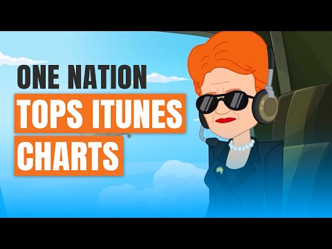 Pauline Hanson and Holly Valance team up as chart-topping song goes viral.