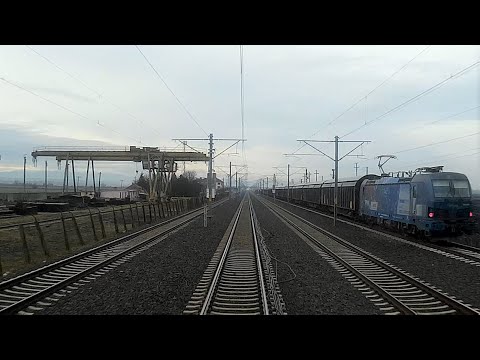 Deva - Alba Iulia - Teiuș cu trenul, Ianuarie 2023.