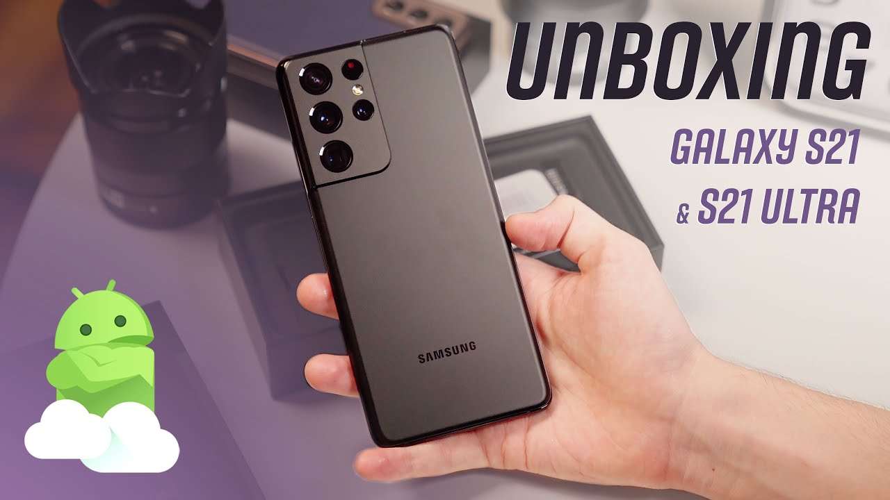 Samsung Galaxy S21/S21 Ultra unboxing: Thin box, huge phone!
