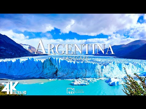 FLYING OVER ARGENTINA (4K UHD) - Relaxing Music With Stunning Beautiful Natural Video For New Day