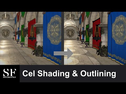 Cel Shading & Outlining - OpenGL/GLSL