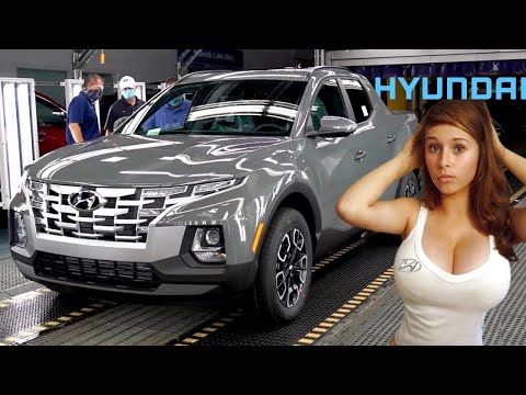 , title : 'Hyundai Santa Cruz ASSEMBLY 2023: USA factory tour – Manufacturing car step by step➕Making of'