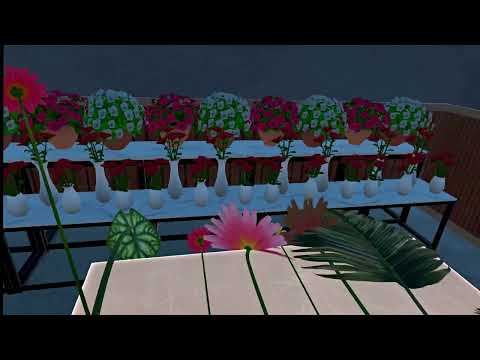 Florysta VR — bukiet w gąbce florystycznej