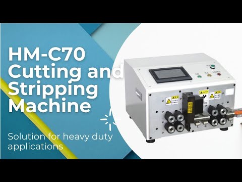 Automatic Wire Cutting and Stripping Machine videos