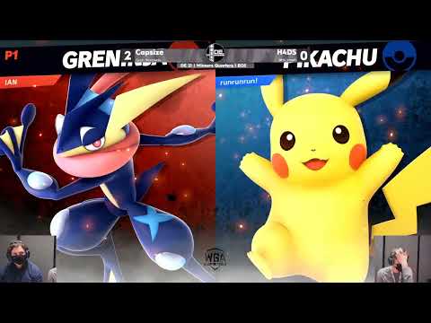 Domino Effect 21 - Capsize (Greninja) vs. H4DS (Pikachu) - Ultimate Top 32 Winners Bo5