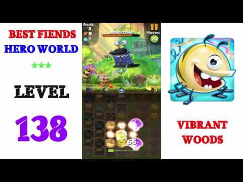 Best Fiends Hero Level 138 - Walkthrough