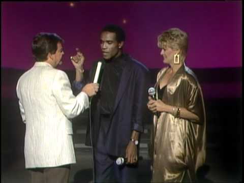 Dick Clark Interviews Gloria Loring And Carl Anderson - American Bandstand 1986