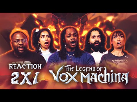THERE BE DRAGONS! | Vox Machina - 2x1 Rise of the Chroma Conclave | Group Reaction