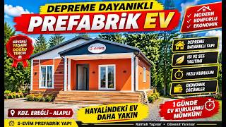 PREFABRİK EV ALACAKLAR BUNU İZLEMEDEN KARAR VERMESİNLER   #PrefabrikEv #HafifÇel