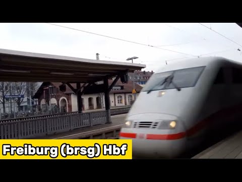 Züge in Freiburg Breisgau HBF
