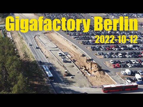 Giga Berlin | 2022-10-12 | Timelapse