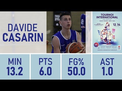 Davide Casarin - 2018 U15 Tournoi International De L'Amitié