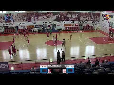 BASKET COSTA MASNAGA vs BC CASTELNUOVO SCRIVIA (Finali Nazionali UNDER 19 F - GIRONE A - gara 1)