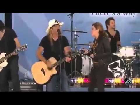Bret Michaels and Miley Cyrus Every Rose Has It's Thorn