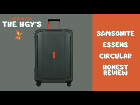 Samsonite Essens Circular Suitcase Review (75cm) – Product Overview
