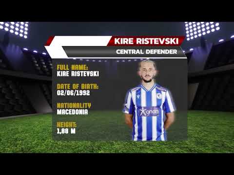KIRE RISTEVSKI -  CENTRAL DEFENDER - ETHNIKOS (CYPRYS) - HIGLIGHTS 2023/24