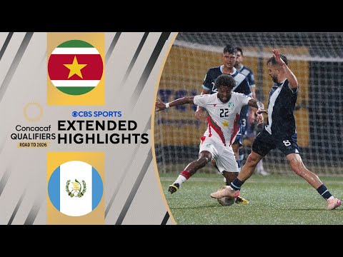 Suriname vs. Guatemala: Extended Highlights | CONCACAF World Cup Qualifiers | CBS Sports