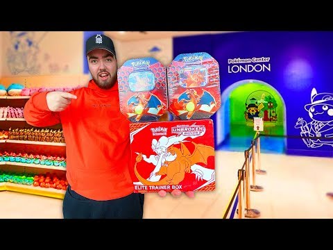 Opening My Pokemon Center LONDON Booster Packs! *19 PACKS*