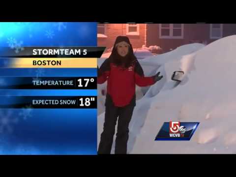 Snow sets historic records in Boston