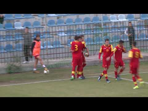 Ilija Vukotić goal, Montenegro U20 vs Serbia U20