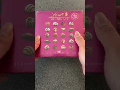 Opening Lindt Swiss Chocolate | ASMR #satisfying #teamfilger