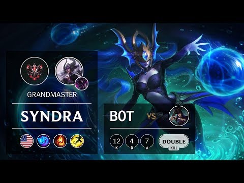 Syndra Bot vs Caitlyn - NA Grandmaster Patch 9.13