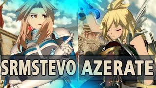 GBVSR:🔥SRMstevo (Katalina) Vs Azerate (Zooey)🔥| High Level Gameplay.