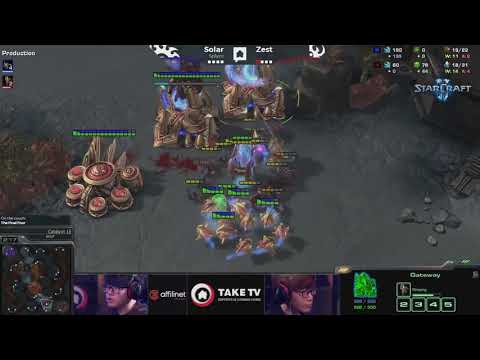 Best Play Ever! Solar z vs Zest p Game 2 Grand Finals Homestory Cup XVI