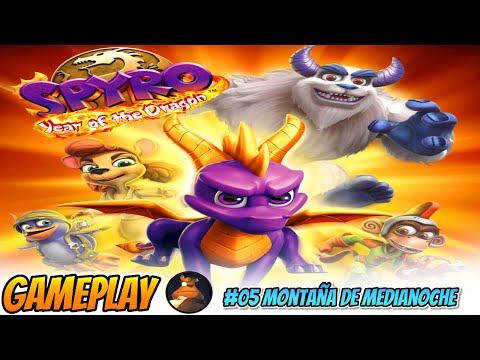 🎮SPYRO 3: Reignited Trilogy #05| Montaña Medianoche 2/2 |PS4| Gameplay Español 1080 Full HD|