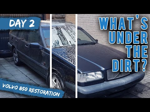 First Wash In 7 Years! - Volvo 850 Restoration