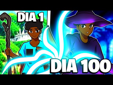 SOBREVIVI 100 DIAS COMO MAGO SUPREMO NO MINECRAFT O FILME