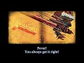 Judas Priest - Fever - Lyrics