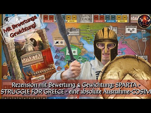 Review with rating & weighting: SPARTA - STRUGGLE FOR GREECE - an absolutely exceptional COSIM!