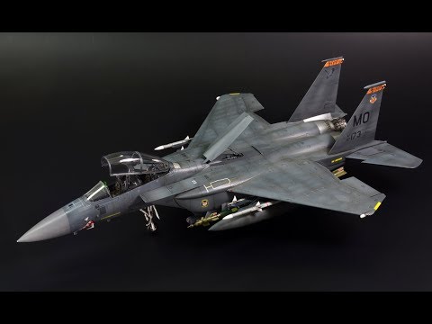 F-15E Strike Eagle - 1/72 scale GWH model kit - aircraft model