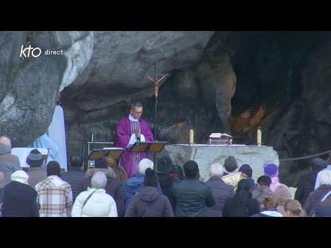 Messe de 10h à Lourdes du 23 décembre 2022