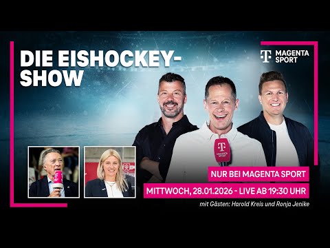 Die Eishockey-Show - Folge 5 mit Harold Kreis und Ronja Jenike | 2026 | MAGENTA SPORT