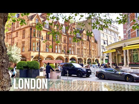 Walking the most Expensive Areas of London | Mayfair | London Walking Tour 4K