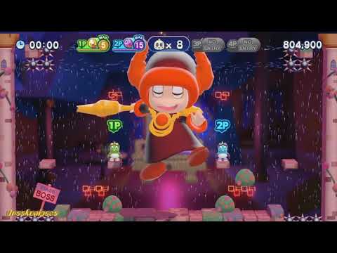 Bubble Bobble 4 Friends Bonner's Castle Multiplayer Gameplay [HARD MODE]