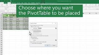 8 1  Create a Pivot Table