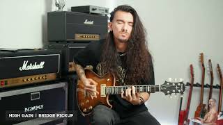 Video thumbnail for Bare Knuckle Riff Raff Humbucker Tone Test by Danny Dela Cruz. by Bare Knuckle Pickups