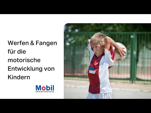 Werfen & Fangen für die motorische Entwicklung von Kindern
